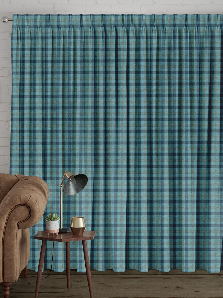 Green Cleveland Made To Measure Curtains - Image 2 of 9