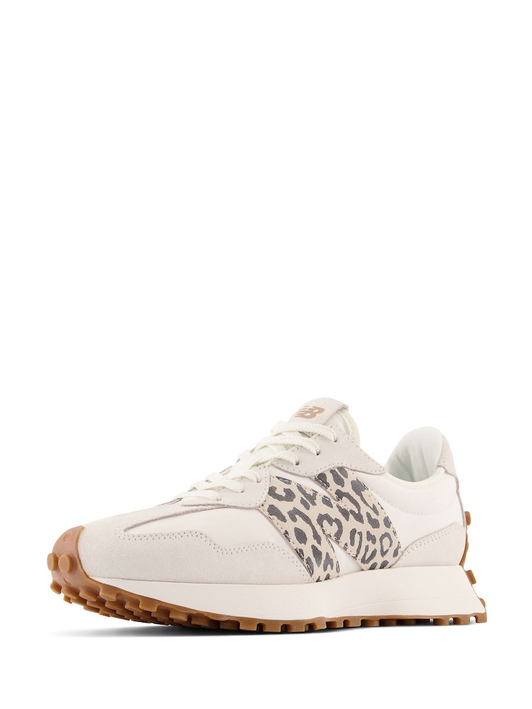 New Balance White Womens 327 Trainers - Image 5 of 8