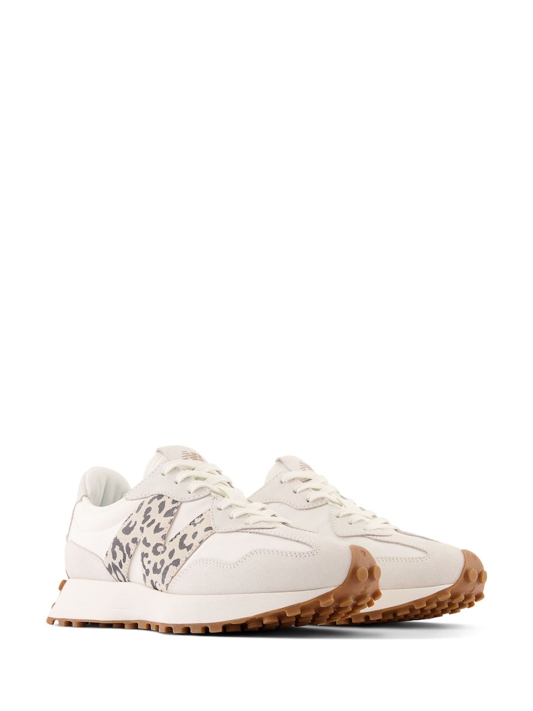 New Balance White Womens 327 Trainers - Image 6 of 8