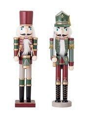 Bloomingville Set of 2 Green Darren Nutcracker Decorations - Image 2 of 4