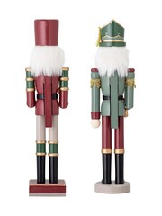 Bloomingville Set of 2 Green Darren Nutcracker Decorations - Image 4 of 4