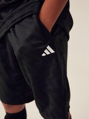 adidas Black Junior Inspired Predator Shorts - Image 6 of 11