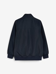 Navy Blue Lightweight Smart Harrington Jacket (3mths-16yrs) - Image 2 of 3