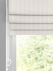 Laura Ashley Pink Burnsall Stripe Made To Measure Roman Blinds - Image 2 of 6