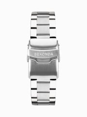Sekonda Mens Stainless Steel Bracelet Black Chronograph Watch - Image 3 of 7