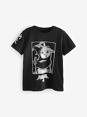 Black Licensed 'Kung Fu Panda 4' T-Shirt (3-16yrs) - Image 1 of 3