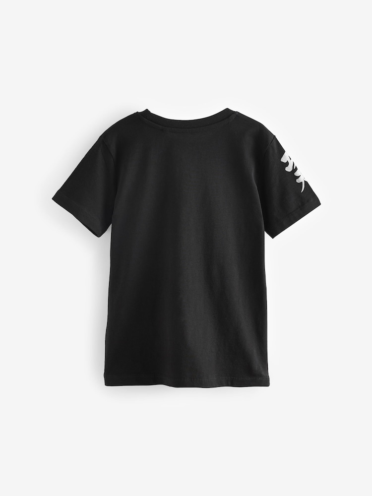 Black Licensed 'Kung Fu Panda 4' T-Shirt (3-16yrs) - Image 2 of 3