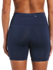 Nike Navy 6 Inch Swim Kick Shorts - Image 2 of 2
