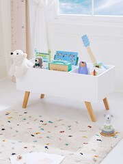 JoJo Maman Bébé White Toy & Book Tidy - Image 3 of 3