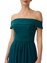 Grün - Adrianna Papell Morgenmantel aus Chiffon-Krepp - Bild 4 von 6