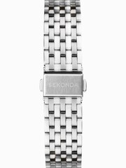Sekonda Mens Stainless Steel Bracelet Black Watch - Image 2 of 6