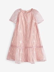 Pink Sequin Dress (3-16yrs) - Image 5 of 6