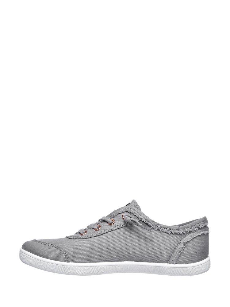 Skechers Grey Bobs B Cute Womens Trainers - Image 2 of 5