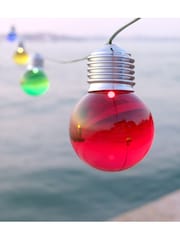 SolarCentre Elan Multicoloured Solar Festoon Lights - Image 1 of 1