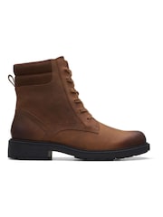 Clarks Brown Leather Orinoco Spice Boots - Image 1 of 7