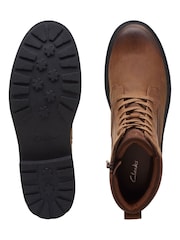 Clarks Brown Leather Orinoco Spice Boots - Image 5 of 7