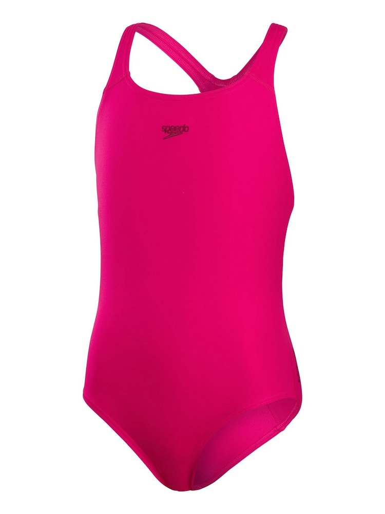 Speedo Pink Endurance+ Medalist Swimsuit - Image 5 of 8