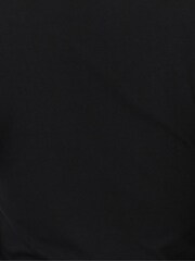 Jigsaw Black Double Front Ballet Neck T-Shirt - Image 6 of 6