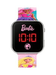 Peers Hardy Pink Barbie Multicoloured Strap LED Watch - Image 1 of 4