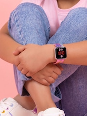 Peers Hardy Pink Barbie Multicoloured Strap LED Watch - Image 2 of 4