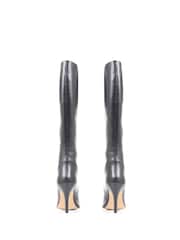 Jones Bootmaker Leilani Black Knee High Stiletto Boots - Image 3 of 5