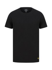 Lyle & Scott Black August Loungewear T-Shirts 3 Pack - Image 4 of 5