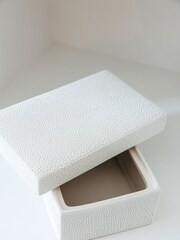 Chapter B Cream Textured Ceramic Storage Box - Image 3 of 5
