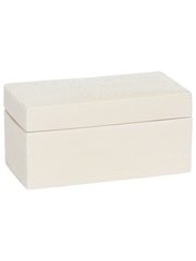 Chapter B Cream Textured Ceramic Storage Box - Image 4 of 5