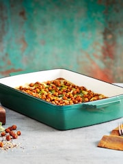 Barbary & Oak Green 39cm Foundry Cast Iron Roaster - Image 1 of 5