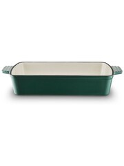 Barbary & Oak Green 39cm Foundry Cast Iron Roaster - Image 4 of 5