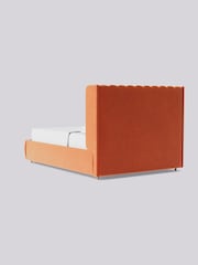 Swoon Easy Velvet Burnt Orange Kipling Divan Bed - Image 5 of 8