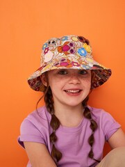 Ecru White LOL Printed Bucket Hat (3-13yrs) - Image 3 of 5
