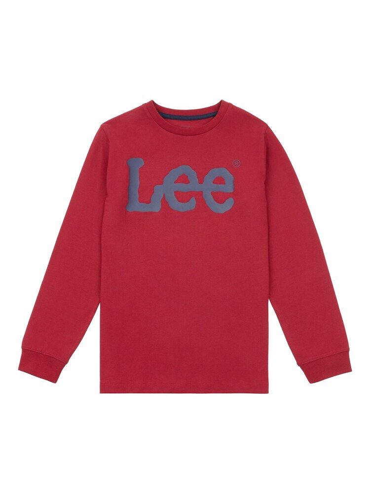 Lee Boys Classic Wobbly Long Sleeve T-Shirt - Image 1 of 3 Lee Boys Classic Wobbly Long Sleeve T-Shirt - Image 1 of 3