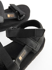 Black Trekkers Sandals - Image 3 of 5