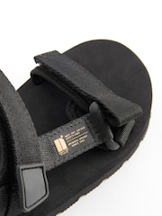 Black Trekkers Sandals - Image 4 of 5