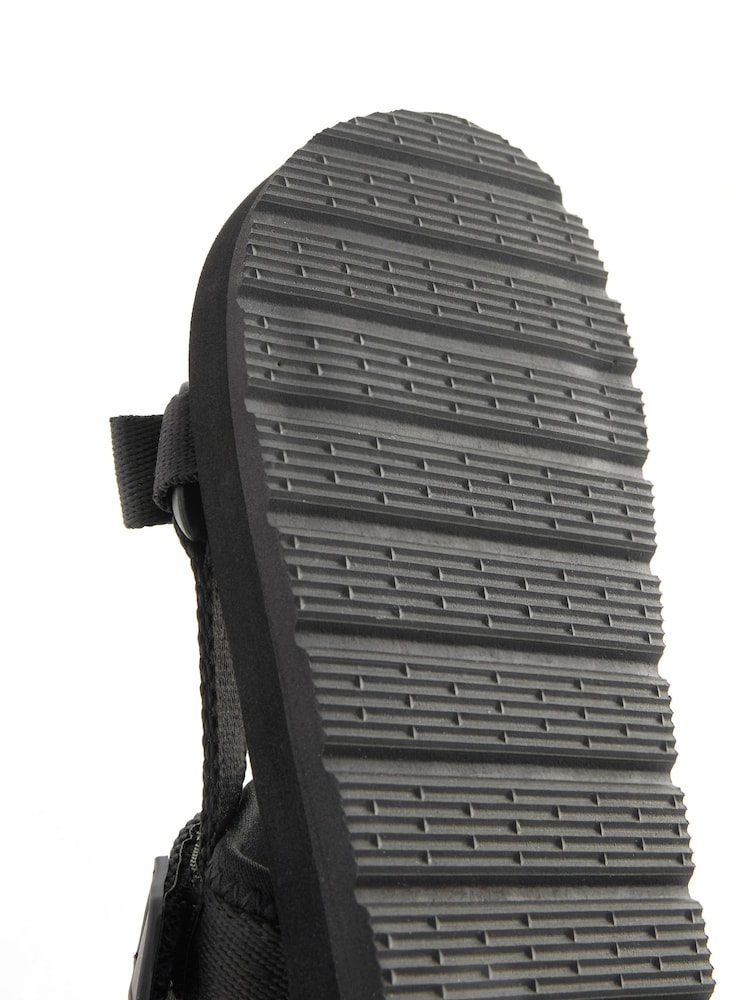 Black Trekkers Sandals - Image 5 of 5