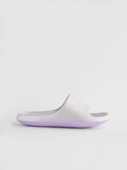 Lilac Purple Metallic Lightweight Sliders - Image 2 of 5