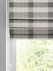 Black Cleveland Check Made To Measure Roman Blinds - Image 2 of 6