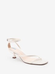 Kość słoniowa - Ślubne buty na niskim obcasie Forever Comfort® z paseczkami - Obraz 5 z 7