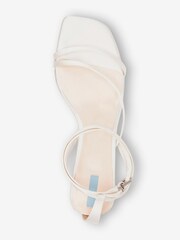 Kość słoniowa - Ślubne buty na niskim obcasie Forever Comfort® z paseczkami - Obraz 6 z 7