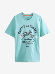 Motorbike Mix Print T-Shirts 3 Pack - Image 3 of 11