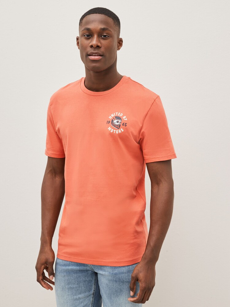 Motorbike Mix Print T-Shirts 3 Pack - Image 7 of 11