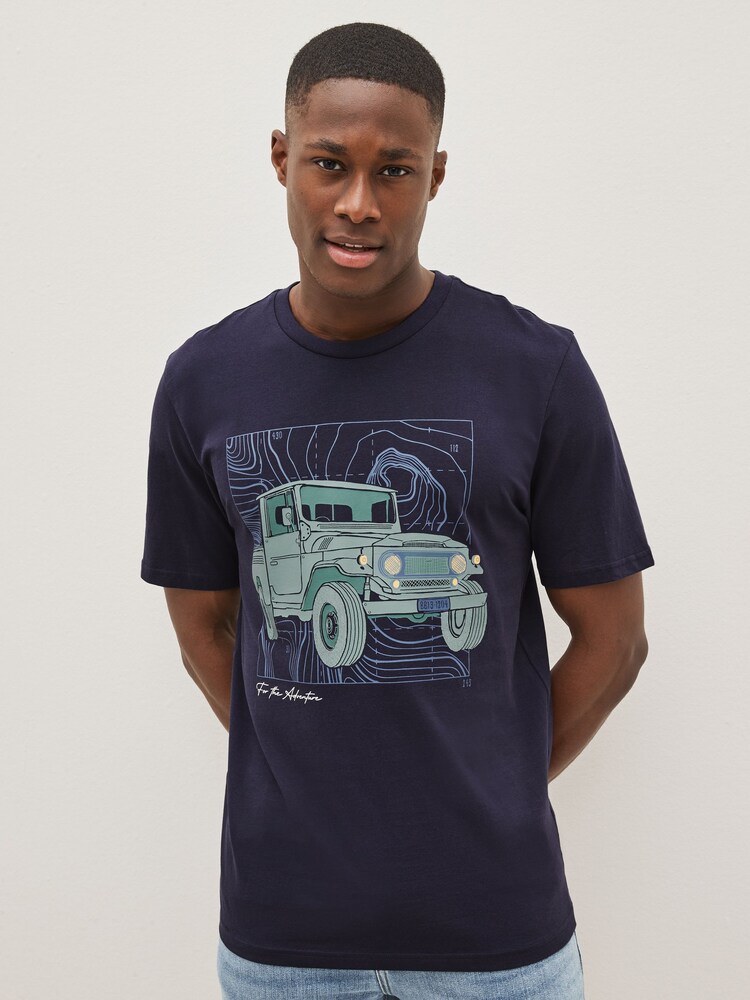 Motorbike Mix Print T-Shirts 3 Pack - Image 9 of 11