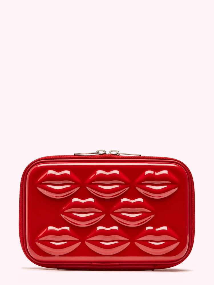 Lulu Guinness Lulu Lips Cabin Essentials Crossbody Bag - Image 1 of 7