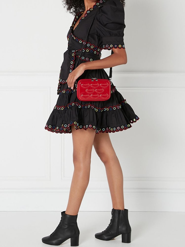 Lulu Guinness Lulu Lips Cabin Essentials Crossbody Bag - Image 7 of 7