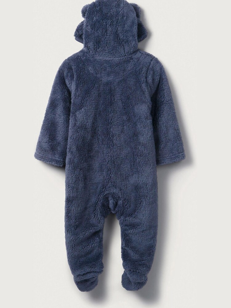 The White Company Teddy Bear Fleece Toddler Pramsuit - Image 2 of 3