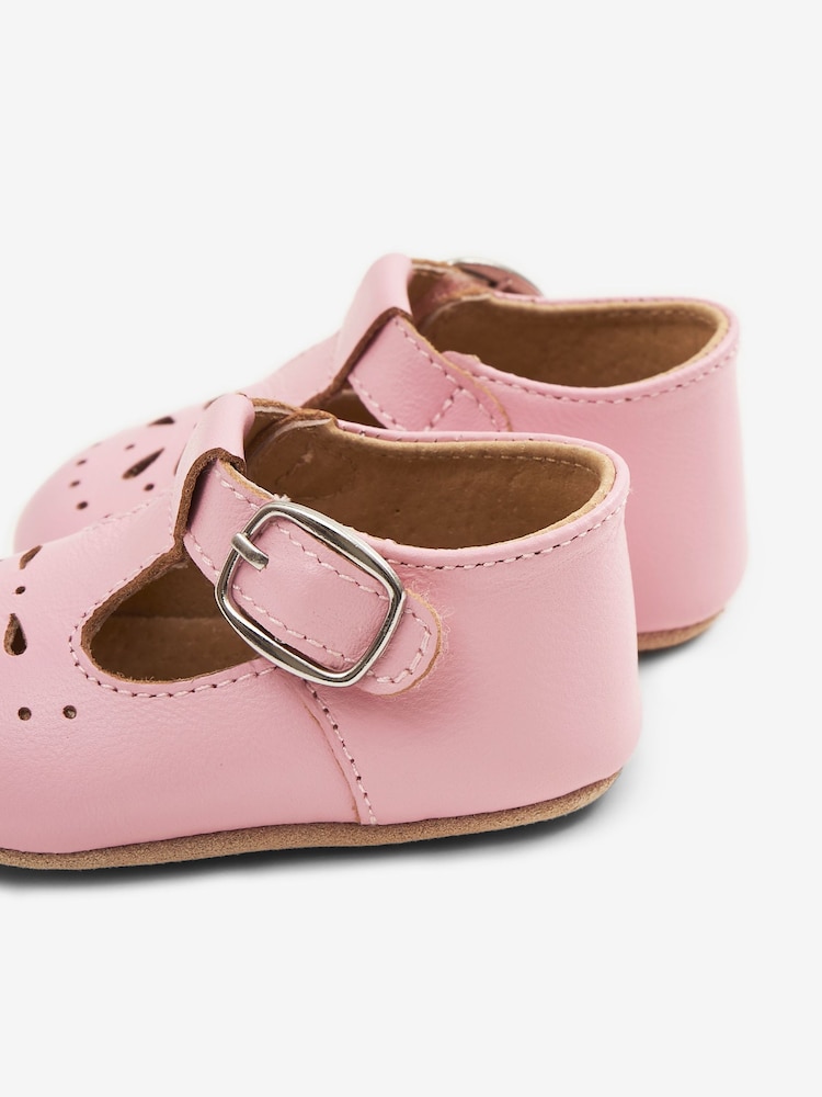 JoJo Maman Bébé Leather Pre-Walker Shoes - Изображение 4 из 4