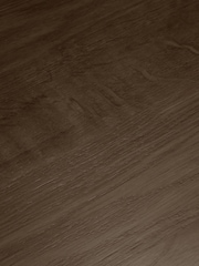 Julian Bowen Dark Oak Brooklyn Round Dining Table - Image 4 of 4