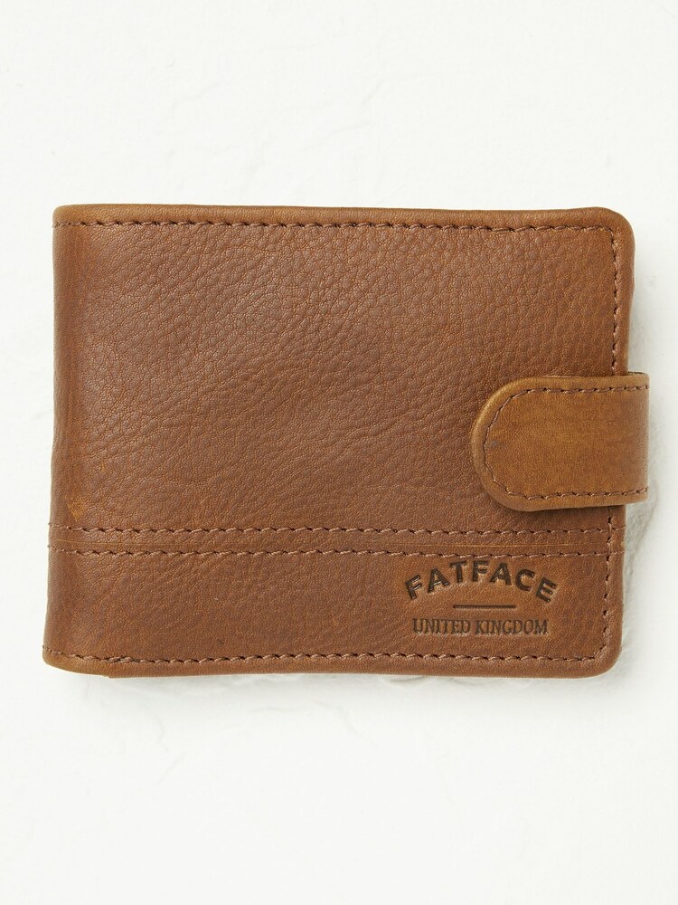 FatFace Brown Seamed Wallet - Image 1 of 4 FatFace Brown Seamed Wallet - Image 1 of 4
