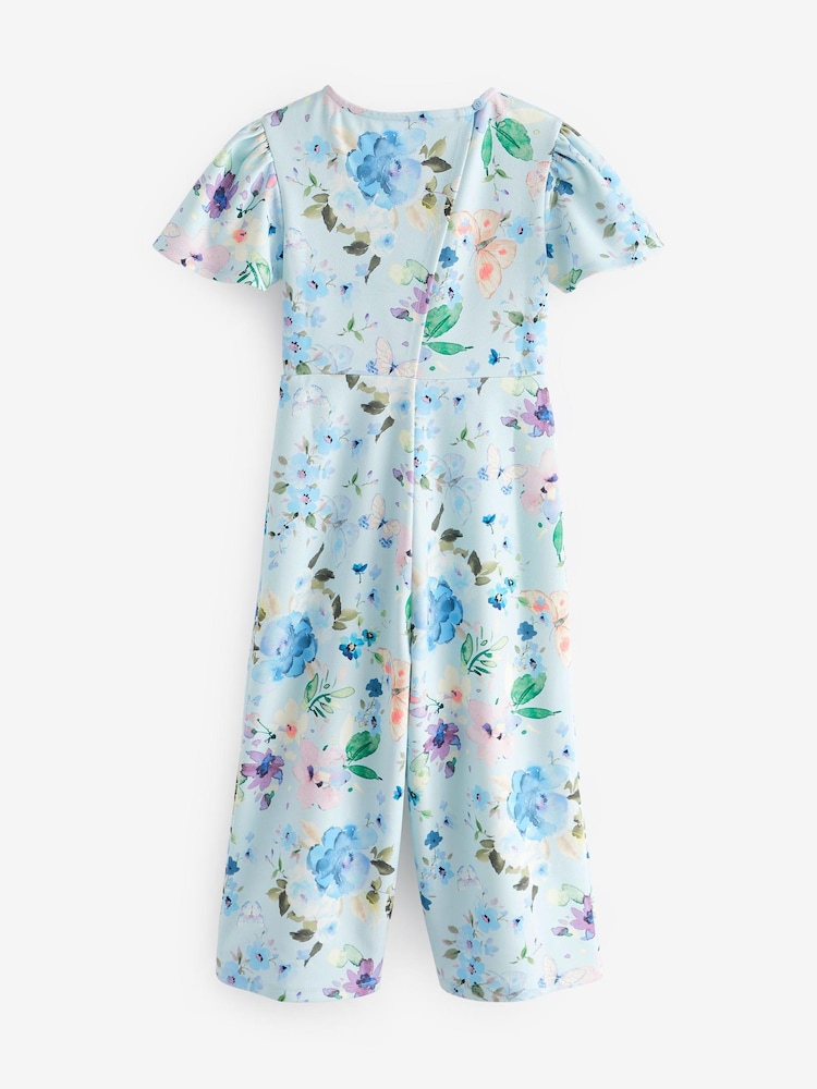 Soft Blue Occassion Jumpsuit (3-16yrs) - Image 6 of 6